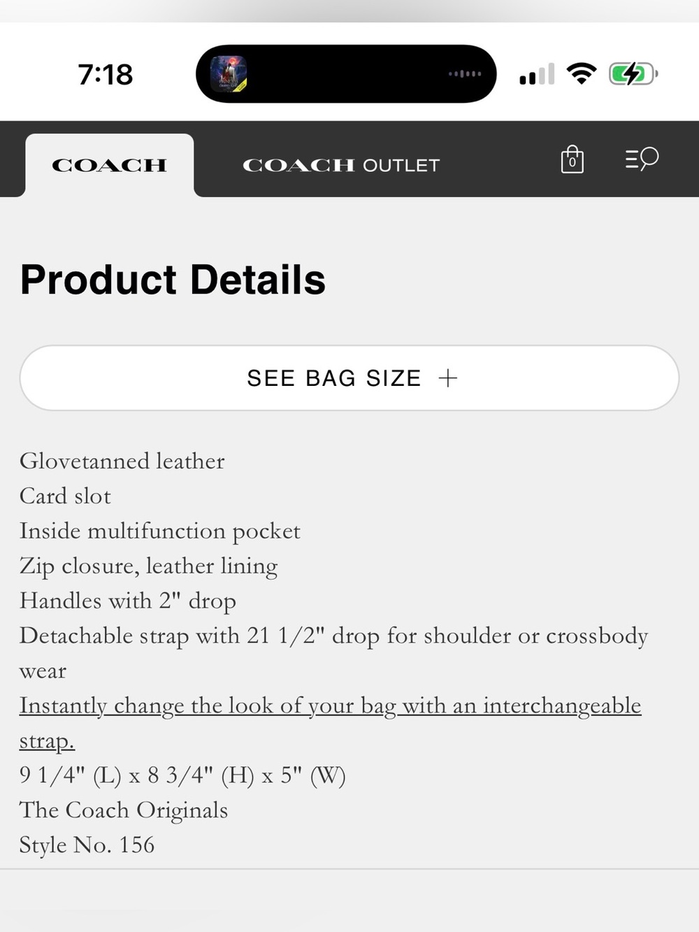 Coach Zip Dome Crossbody Bag Multi color (Red & Purple) - Picture 5 of 13